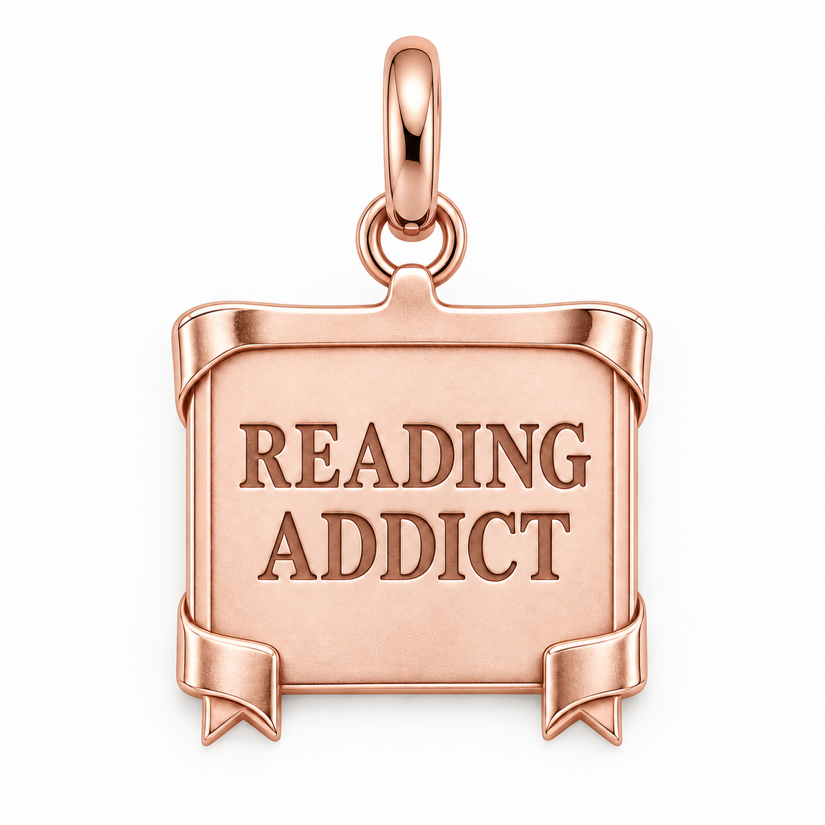 Reading Addict Charm | rose | c2b623370de9fb995b2cc17a7d45c4b17e12a8c2c26c672275c34895fa83eacf