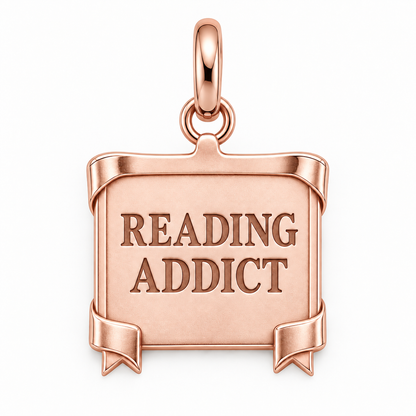 Reading Addict Charm | rose | c2b623370de9fb995b2cc17a7d45c4b17e12a8c2c26c672275c34895fa83eacf