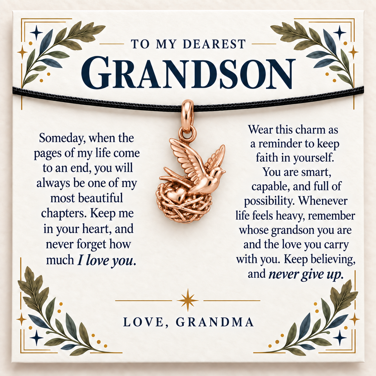 Beautiful Chapters Always A Home Charm | rose | 3d88594671c17d046fa1b9aa221d3fc6e86485eeb8ec951b3d925fa126340c29