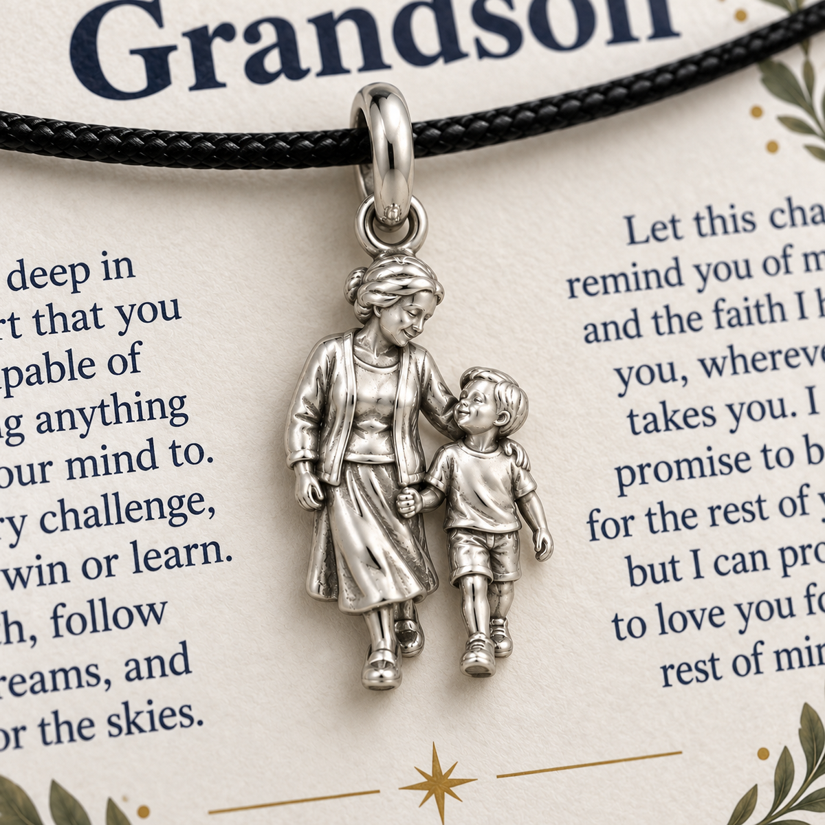 Little Steps With Grandma Charm | macro | a8a3e071c893e92531eb917f0dff409fc6a29eef78b2e22e492ff84b59e385f4
