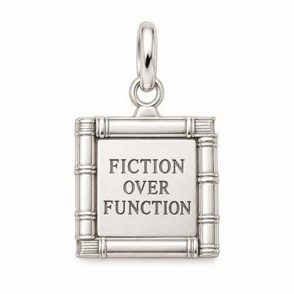 Fiction Over Function Charm | main | 6fae69bf39c63b9e27fd25abbd93a68799dd0bb898128d1af6a26bc22b5c04d4