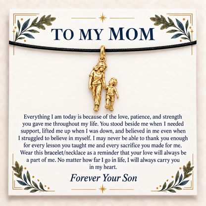 Guided Steps Carry You In My Heart Charm | gold | 0754c57d54a46f9baec0eac54422c5ea9e4ea92be9963d7be764e97e197f03c4