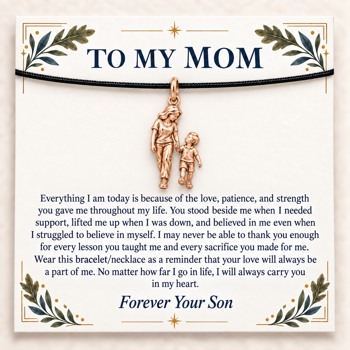 Guided Steps Carry You In My Heart Charm | rose | 940b2742168ecdda5bed2d7951f73ca701597454608c54fcc99af911eb951b6d