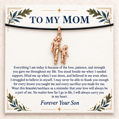 Guided Steps Carry You In My Heart Charm | rose | 940b2742168ecdda5bed2d7951f73ca701597454608c54fcc99af911eb951b6d