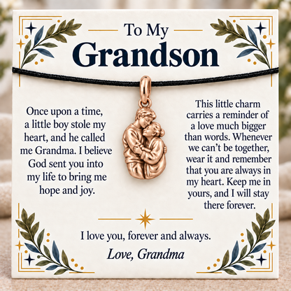 Forever In My Heart Taller Than Grandma Charm | rose | 61e509a919948dd8c0a6d458a098d9d9f897260230f25d3a5baf307a85081c68
