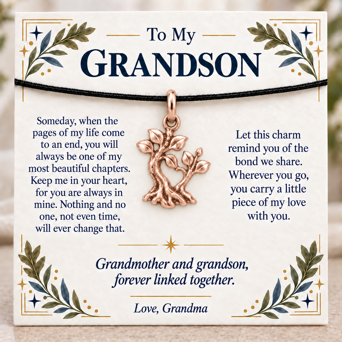 Forever Linked Growing Love Tree Charm | rose | a0234344e00839ab321d195cc732e8f730fb5d21a6059920acb8bb995a7fca6c