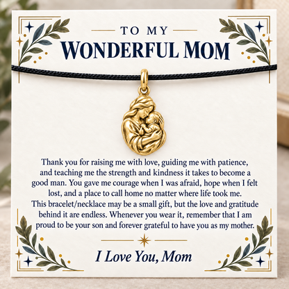 Mother's Arms Proud To Be Your Son Charm | gold | ebf9dcfdb2ea38a0ef308981fa31385c3e1261762d039dfcada788b76486e047