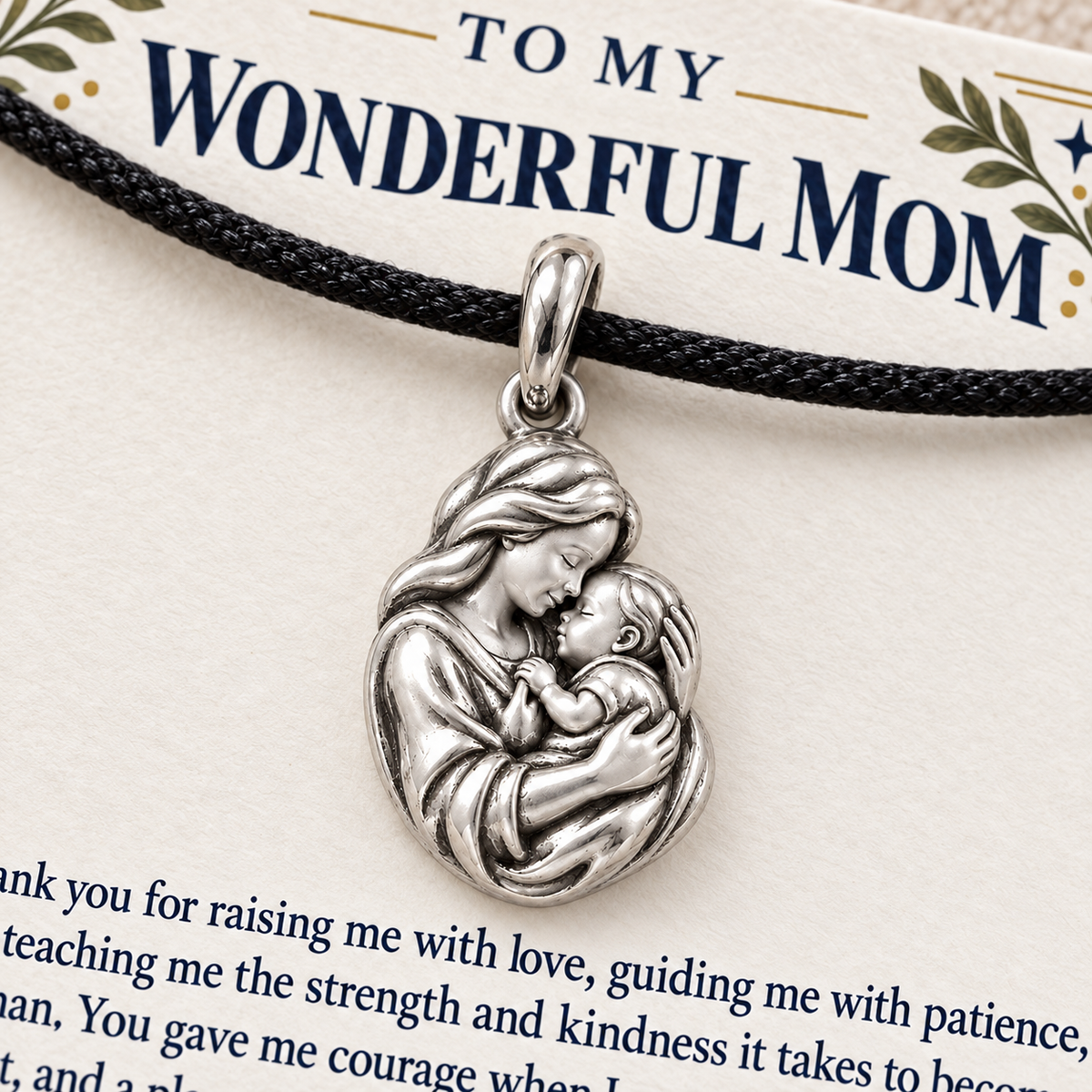 Mother's Arms Proud To Be Your Son Charm | macro | 6b3a70c9ed03080386d678d449dac3405e636a71a1e44316ce3bd27446583dc2