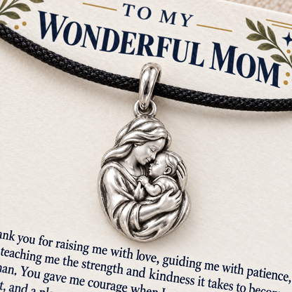 Mother's Arms Proud To Be Your Son Charm | macro | 6b3a70c9ed03080386d678d449dac3405e636a71a1e44316ce3bd27446583dc2