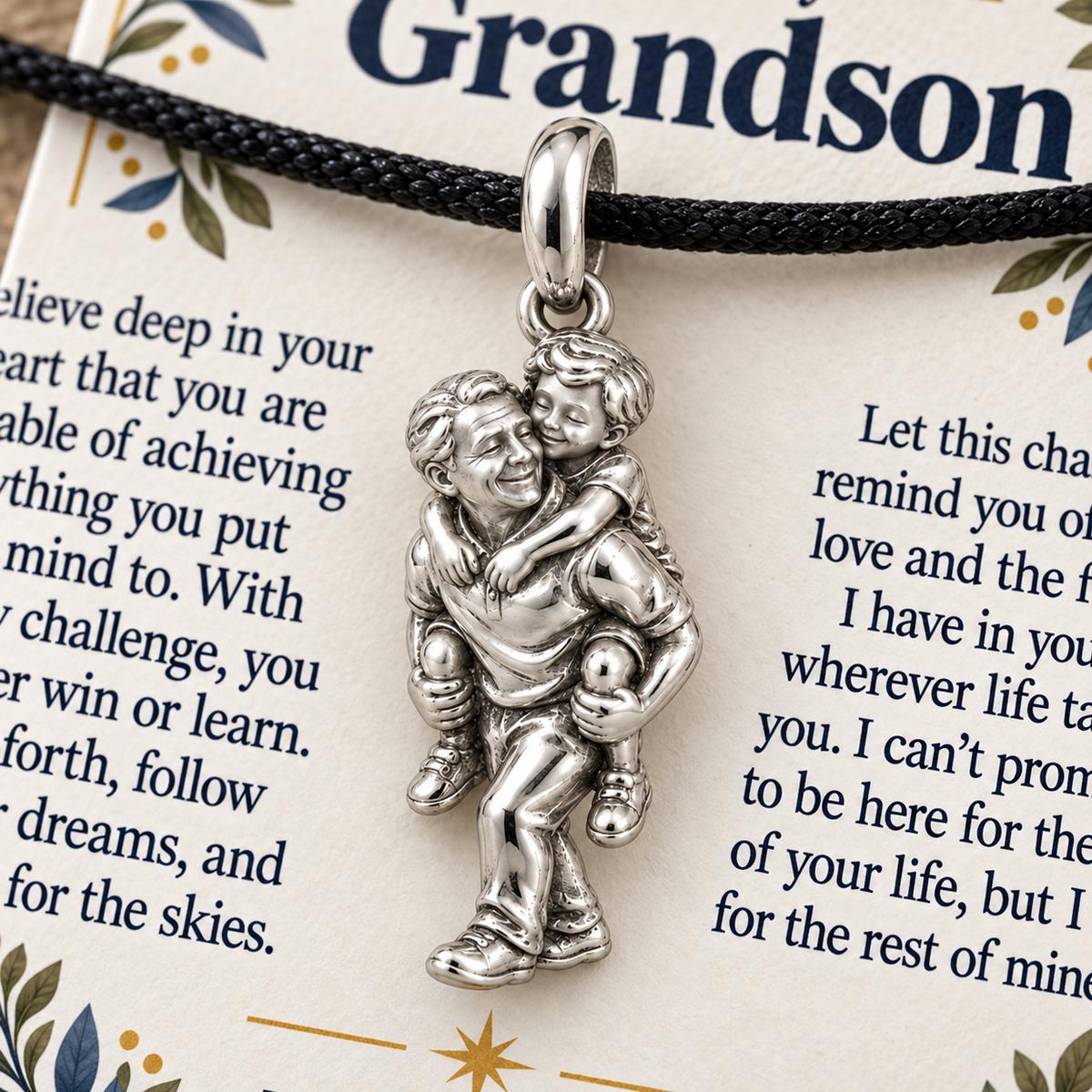 Faith In You Piggyback Adventure Charm | macro | 15b75b73562c01ff93ebc49bbbdf1921a63f4e527bc4b51f5c9a1a9ef25c7589