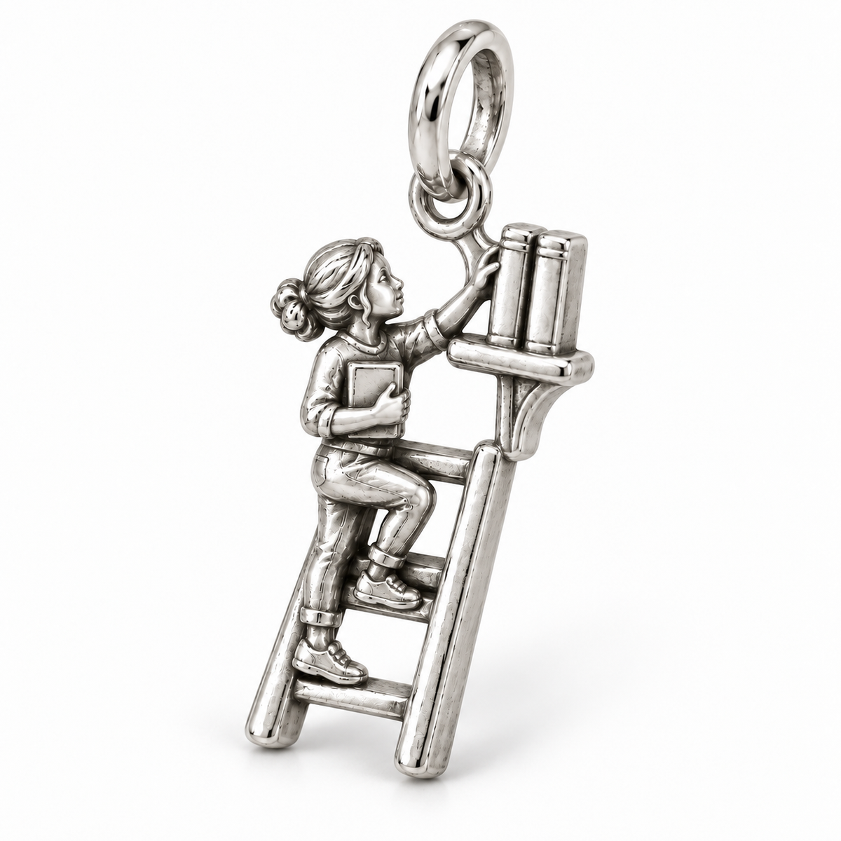 Library Ladder Reader Charm | macro | bbcfac9806a1f6ddd88ca8afd6a8662f1a10a62727334906c73af062ab39d617
