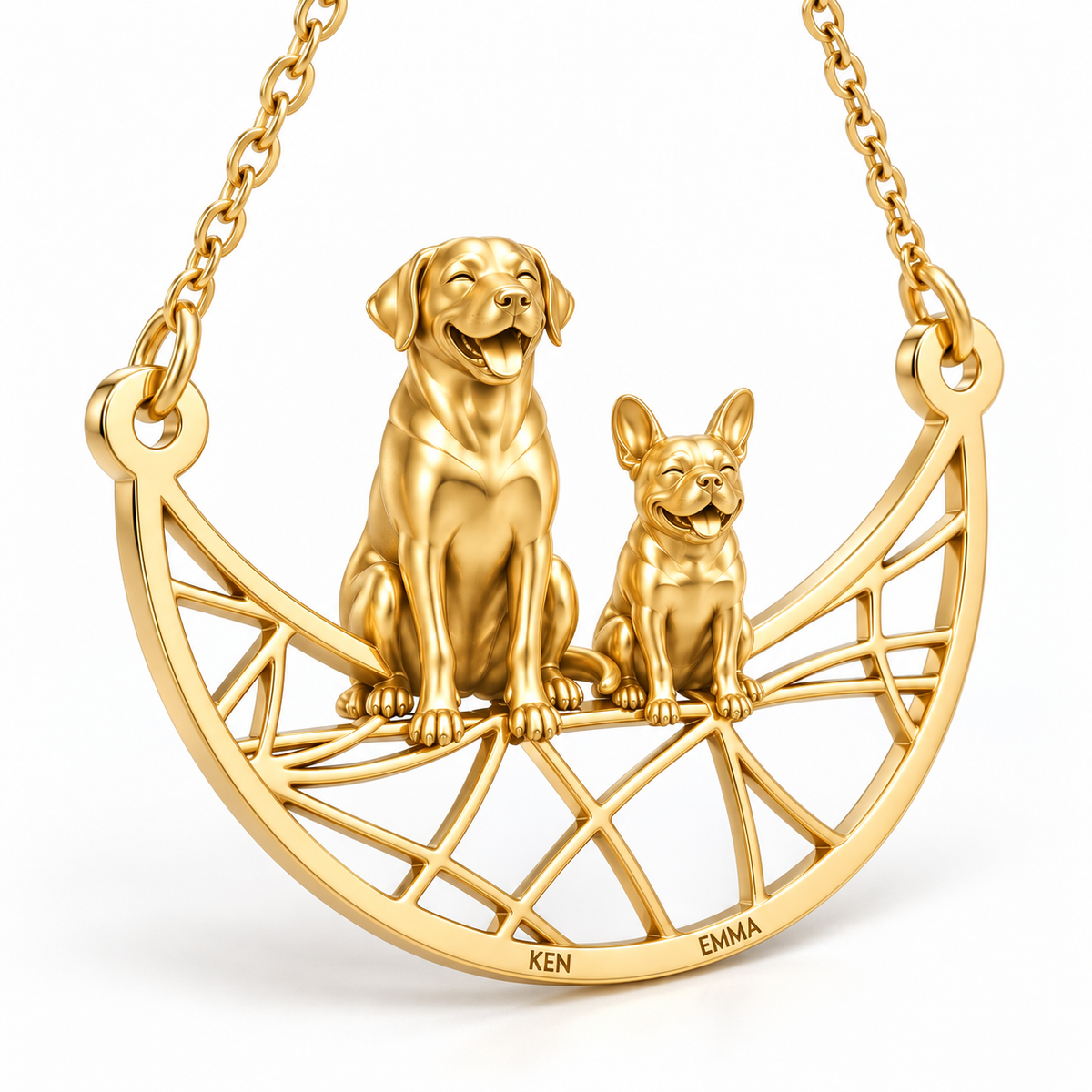 Eternal Paw - Personalized Pets Handcrafted Necklace