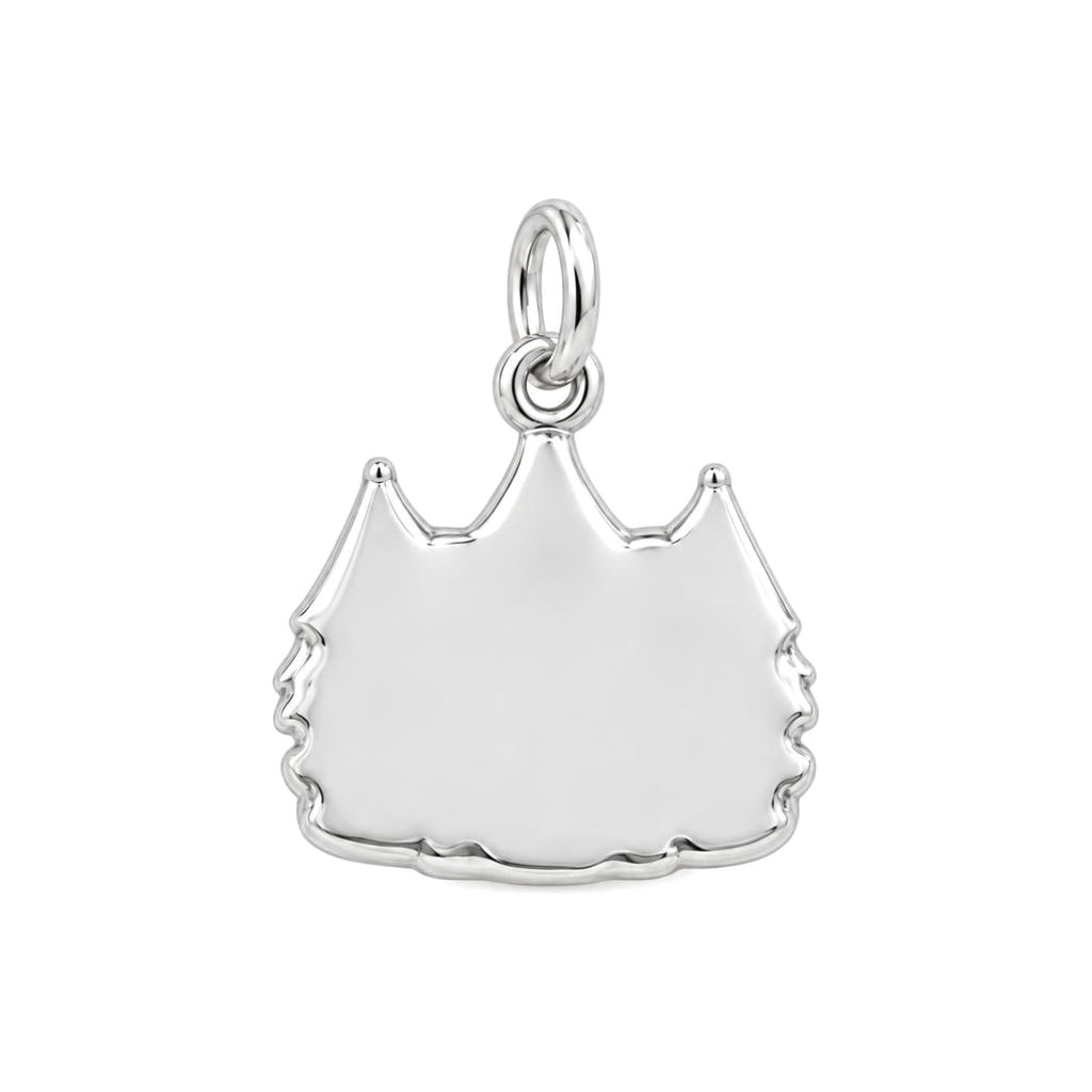 Spooky Besties Campfire Charm – back of the charm, engraving area