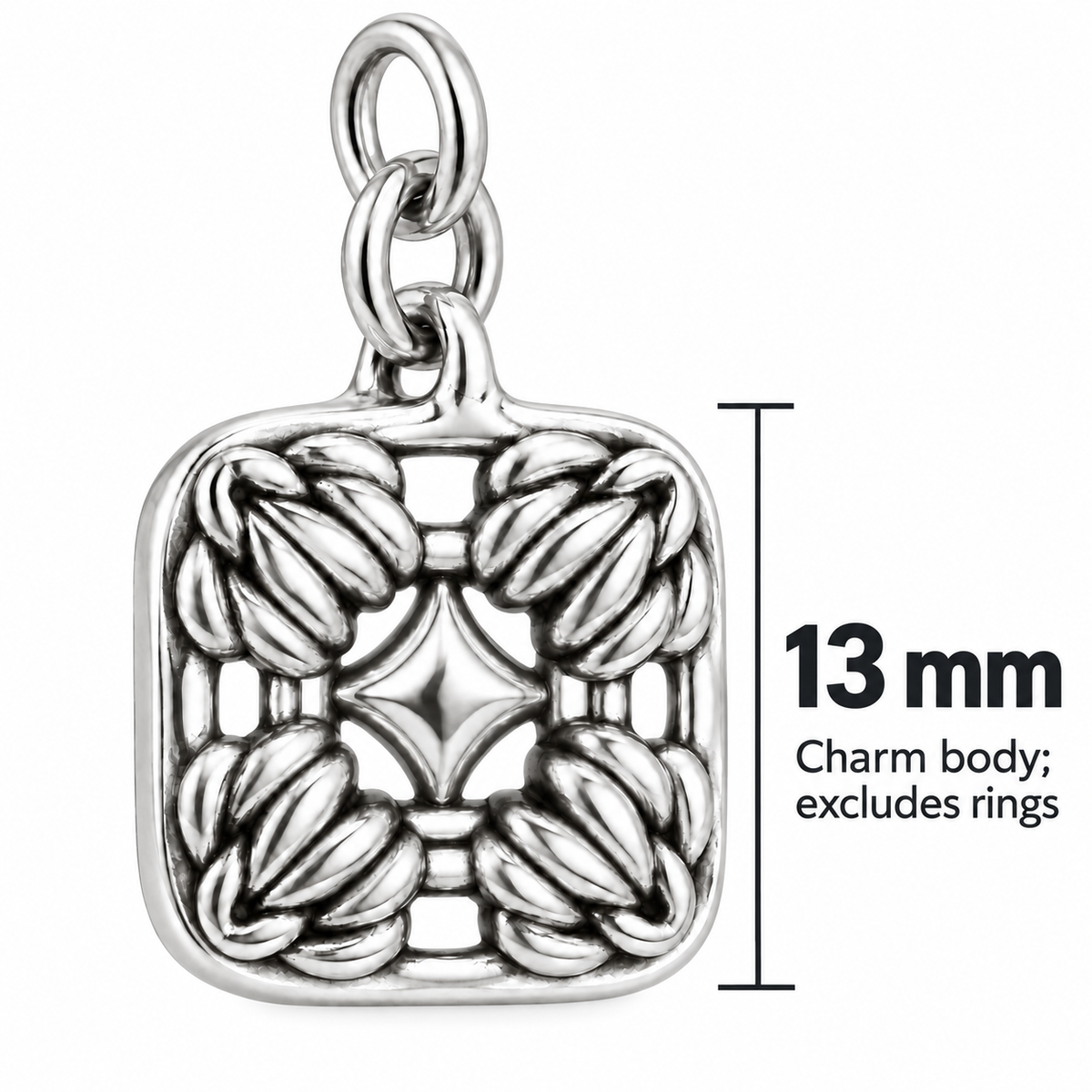 Granny Square Crochet Charm | size | b5a2d66558416d0492c470099b0f0ca50d52b56f088e4b60d95f01e87c9a6a64