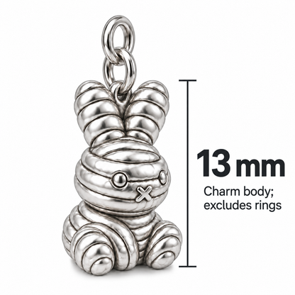 Amigurumi Bunny Crochet Charm | size | 4444a964ed34c96807b9eb75d328df4b7313101200a929e7cebae1510e478652