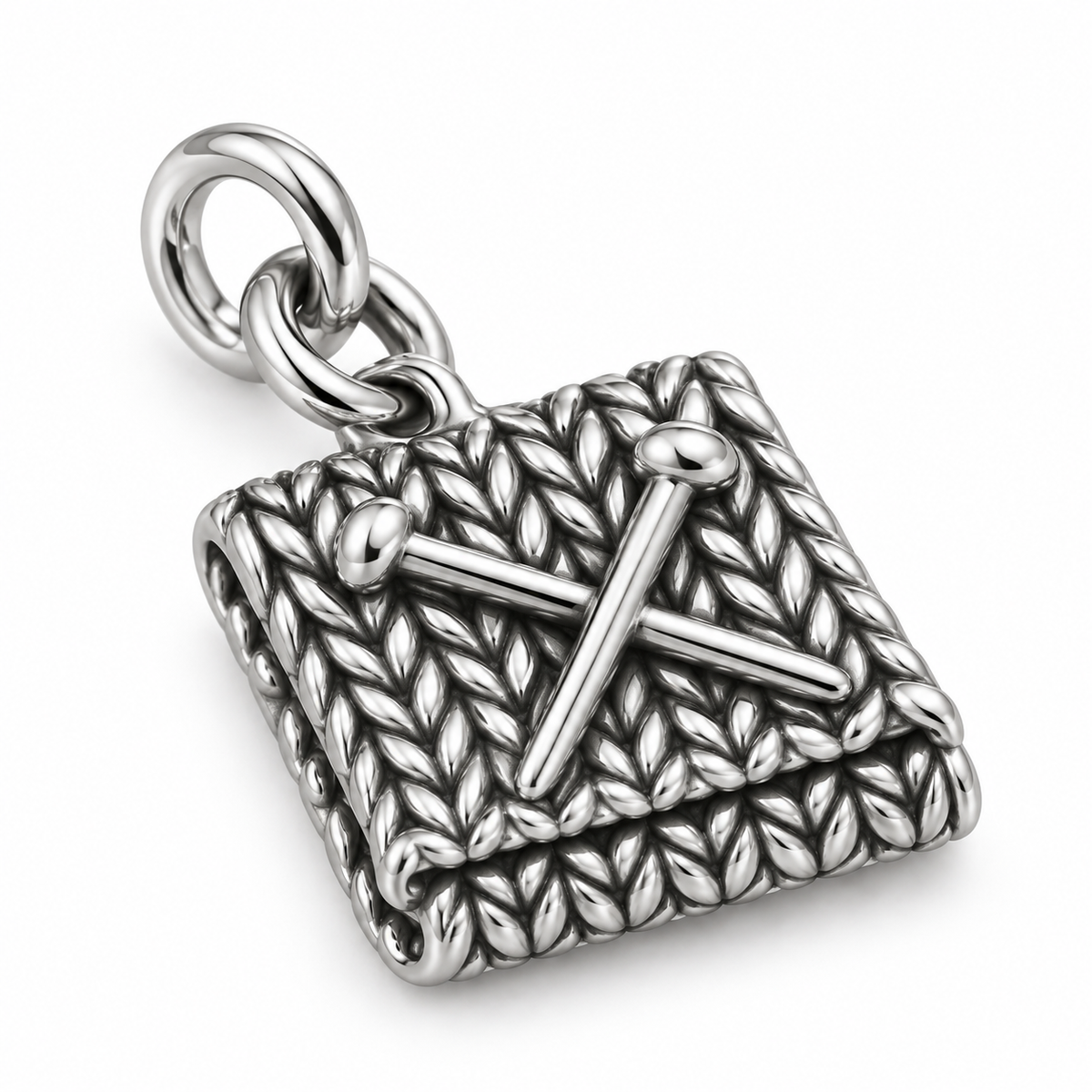Knitting Needles and Scarf Charm | macro | f79332df1b710134fdfb409d78bfcfd2c7a8288d958442b38b2f8277373c7b07