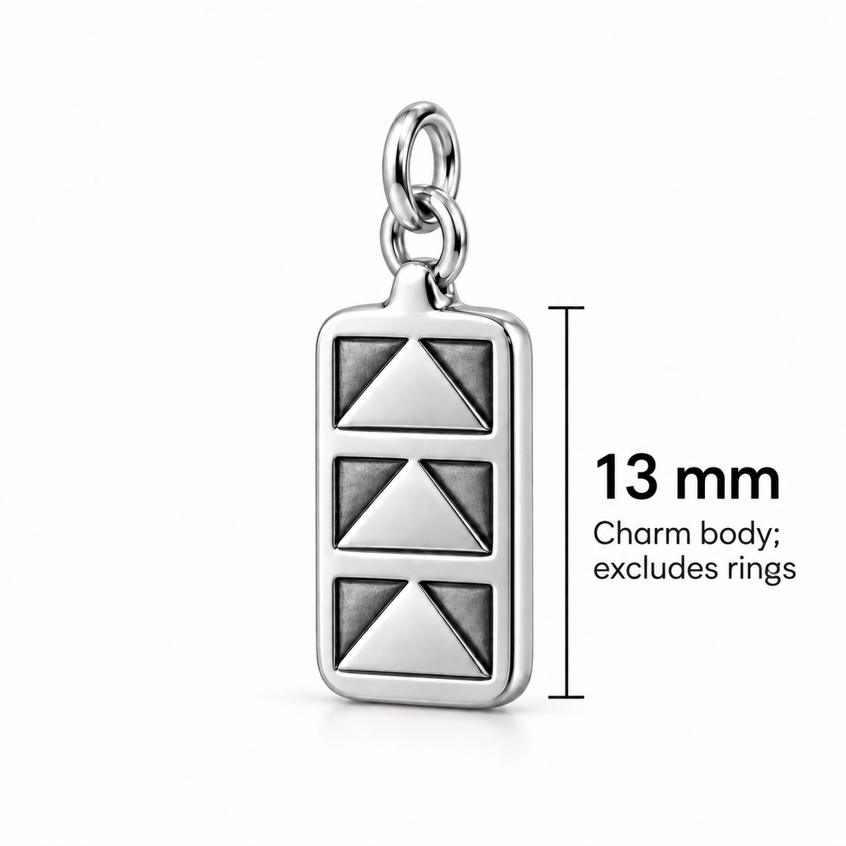 Flying Geese Quilt Trail Charm | size | 2393230ef7d5c765227551247326531a8a0777022e8bcb1e5e9a640a55dd83b9