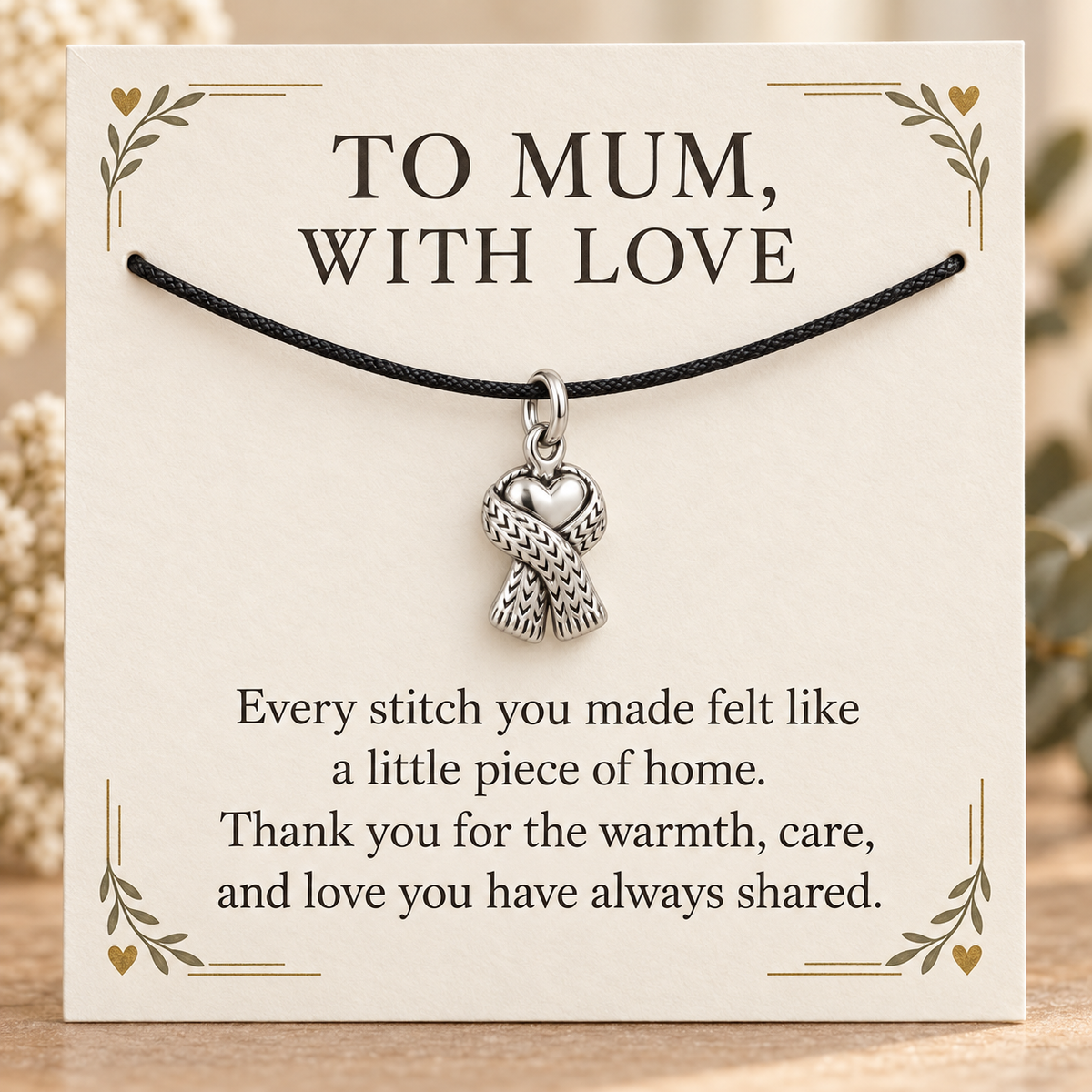 Mum Knit Scarf Heart Charm Gift | main | 1516e810dc15de289c539dd661f3c5aee382a7ba9066881e8a28c7d1c7cc618a