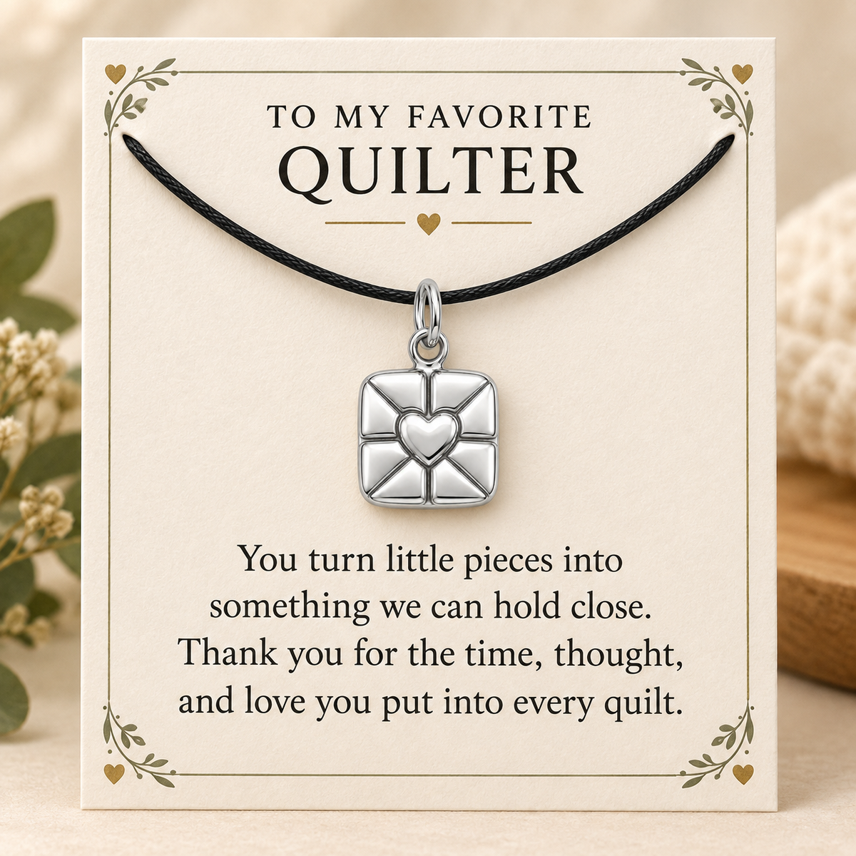Quilter Patchwork Heart Charm Gift | main | f063bea023aa10a31666d947455ffa68bb5415f842e7783682e95c28473fde2d
