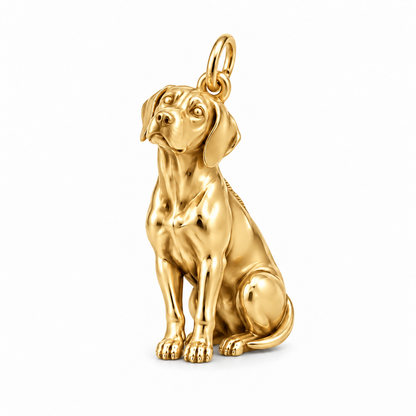 Rhodesian Ridgeback — The Way You Look at Me Every Day Charm — Gold