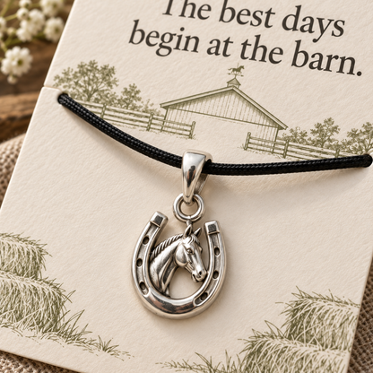 Best Days at the Barn Charm Gift | macro | 80be70ae1685cf66d60f139ca8b094bcf7d55429f6aab5f6ab85aea8e07c6c27