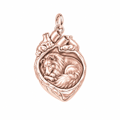 Shetland Sheepdog — In My Heart Sleeping Pet Charm and Polyester Cord Bracelet Set — Rose Gold