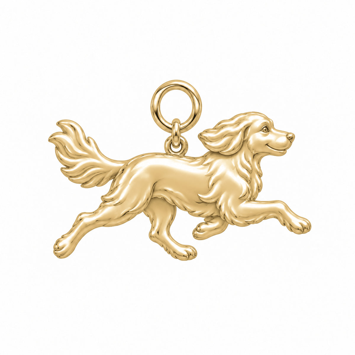 Goldendoodle - standard — Little Joy Charm and Polyester Cord Bracelet Set — Gold