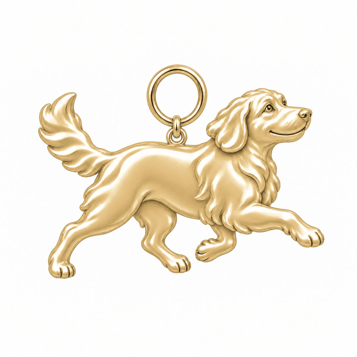 Labradoodle — Little Joy Charm and Polyester Cord Bracelet Set — Gold