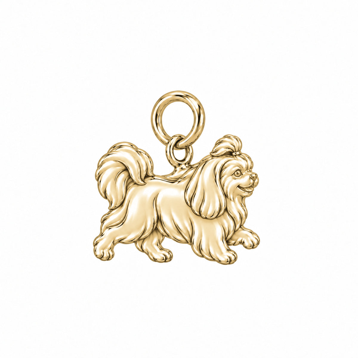 Shih Tzu - long coat — Little Joy Charm and Polyester Cord Bracelet Set — Gold