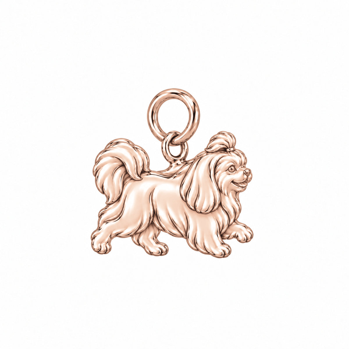 Shih Tzu - long coat — Little Joy Charm and Polyester Cord Bracelet Set — Rose Gold