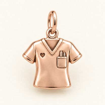 Scrub Pocket Nurse Charm | rose | 7412449d95c74168d21d302c2bedd11bf2ee005fda18544b968e3bc698178fdd