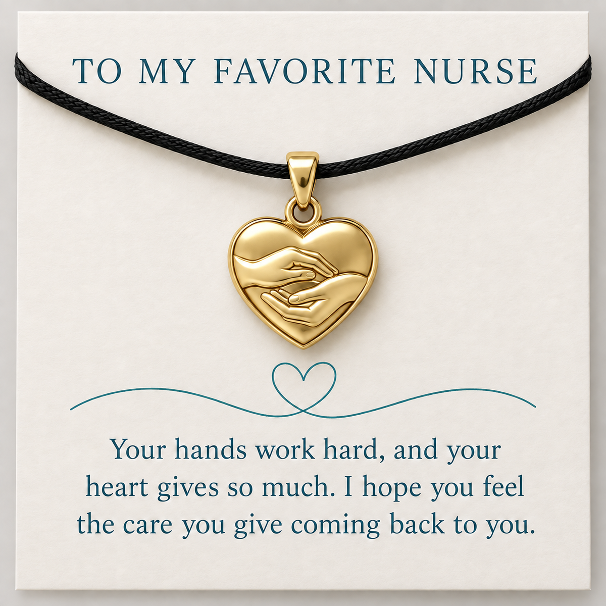 Steady Hands Nurse Charm Gift | gold | 38de6d0277da2da6ebf198e18fc1d794eb5438610a3294b4b7d8e8d98ae0b224