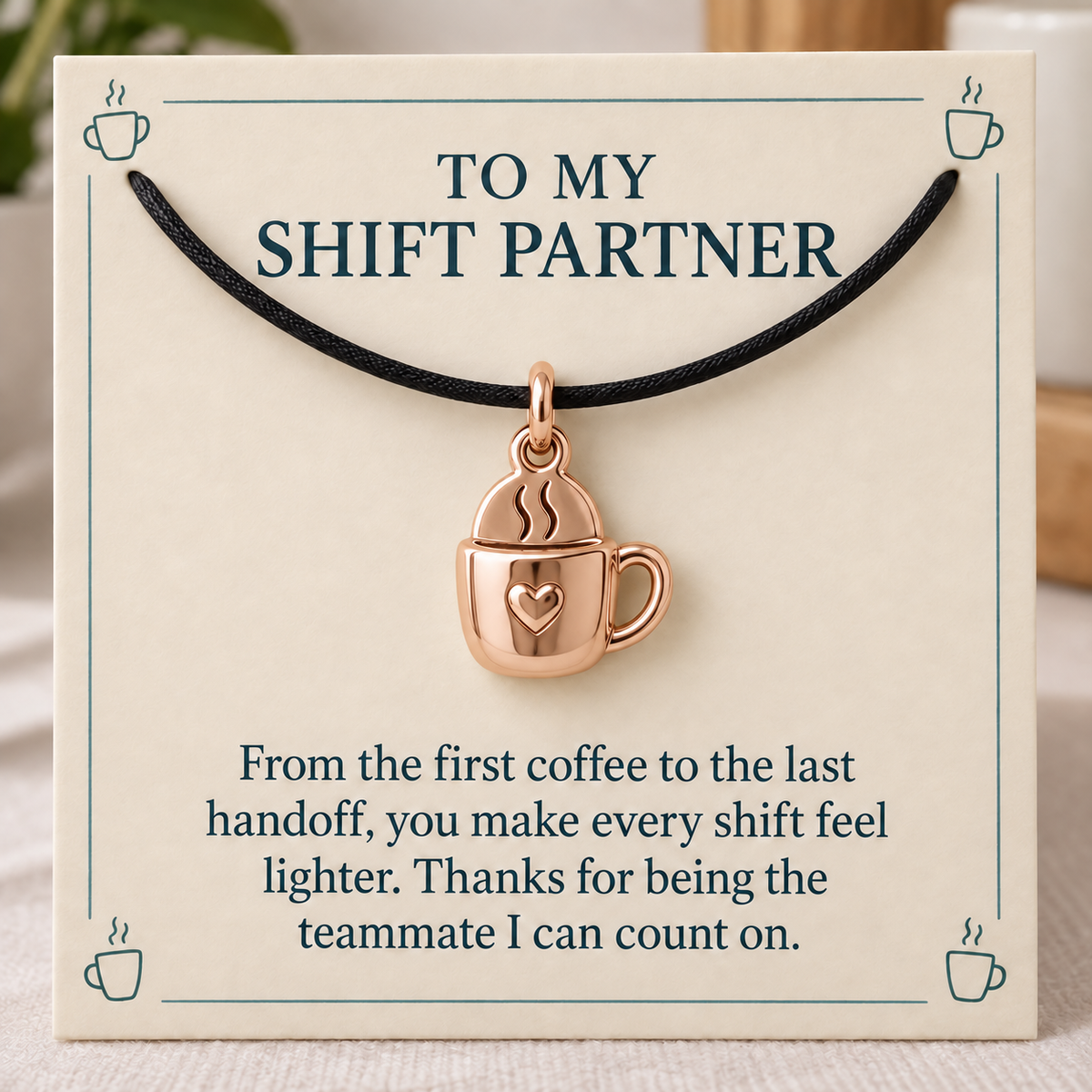 Nurse Shift Partner Coffee Charm Gift | rose | e1f81149b347df0858c89bbcff97b31742fd6c69dd6247ac4ffd14f93475029f