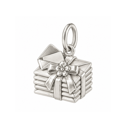 Stack of Letters Charm — Silver — 50-works-silver-20260916-207
