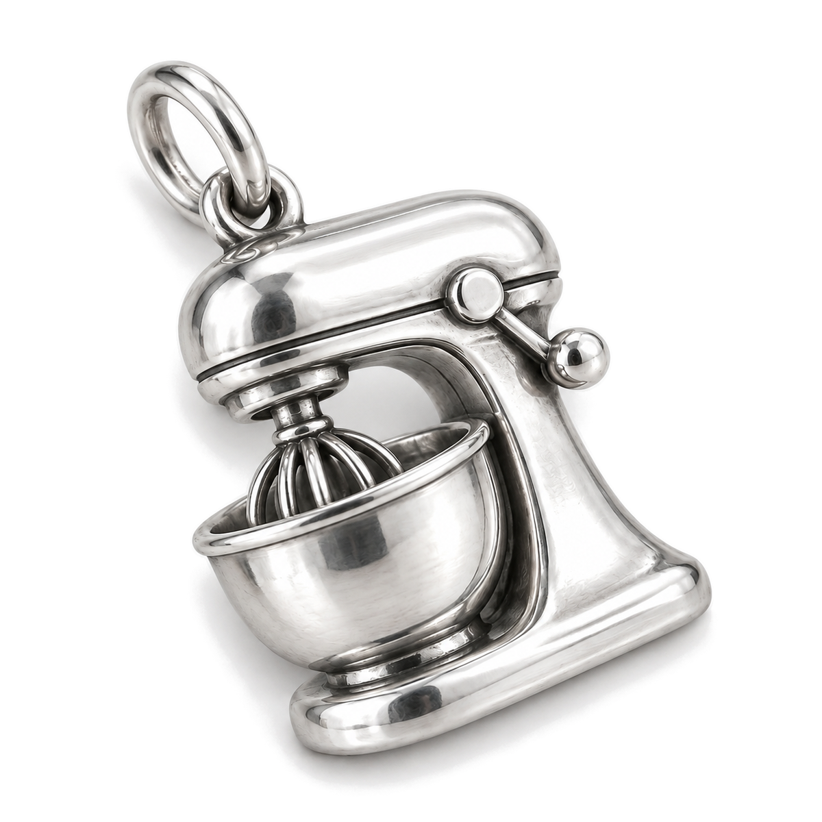 Stand Mixer Charm — Silver Super Macro | charm-topics-remaining-444-2026-09-14 | topic-247