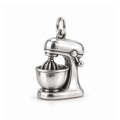 Stand Mixer Charm — Silver | charm-topics-remaining-444-2026-09-14 | topic-247