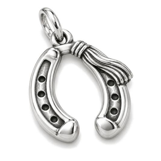 Steadfast Horseshoe Charm — Silver Super Macro | charm-topics-remaining-444-2026-09-14 | topic-276