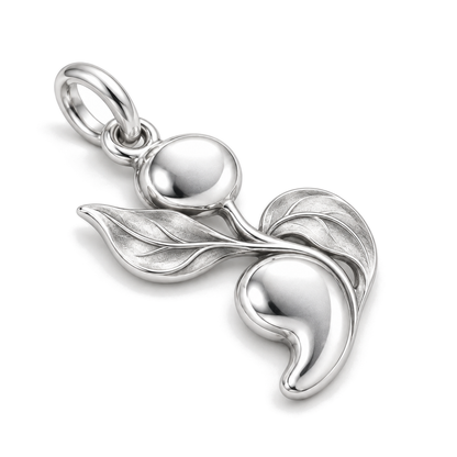 Still Growing Semicolon Charm — Silver Super Macro | charm-topics-remaining-444-2026-09-14 | topic-327