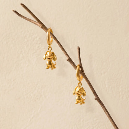 Soulyshine Signature - Personalized Companion Handcrafted Huggie Earrings