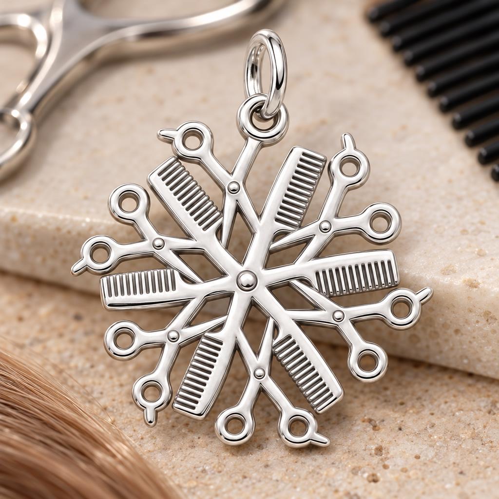 Stylist Tools Mandala Charm and Polyester Cord Bracelet Set