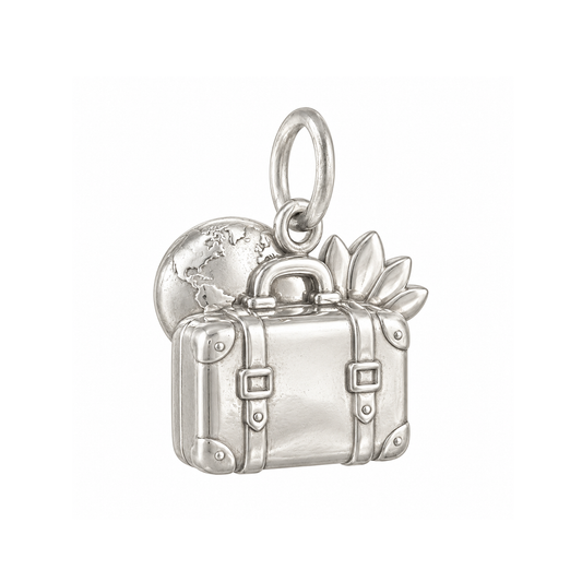 Suitcase and Globe Charm — Silver — 50-works-silver-20260916-74
