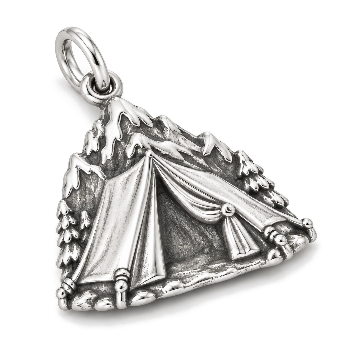 Summit Camp Charm — Silver Super Macro | charm-topics-remaining-444-2026-09-14 | topic-270