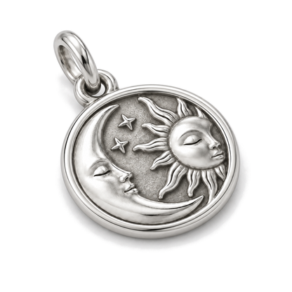 Sun & Moon Harmony Charm — Silver Super Macro | charm-topics-remaining-444-2026-09-14 | topic-353