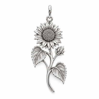 Blooming Memories — Choose Your Flower Charm and Polyester Cord Bracelet Set