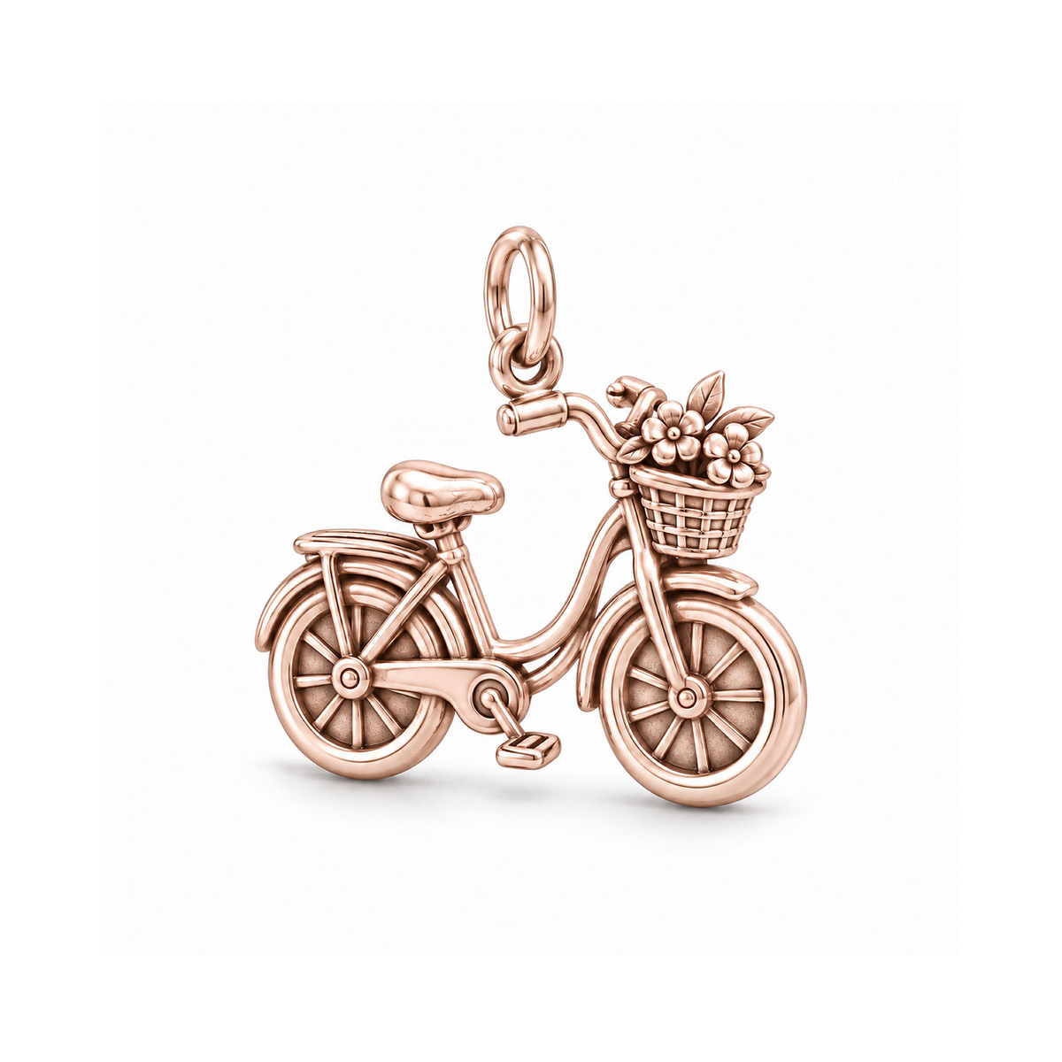 Sunny Day Bicycle Charm — Rose Gold | charm-topics-remaining-444-2026-09-14 | topic-304