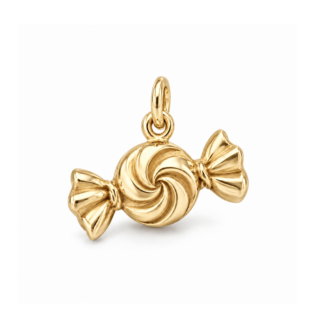 Swirl Candy Charm — Gold | charm-topics-remaining-444-2026-09-14 | topic-009