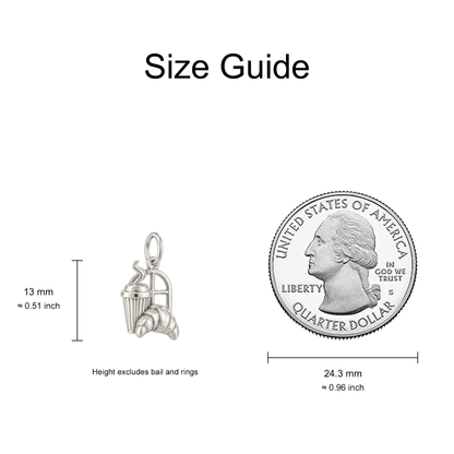 Takeaway Coffee and Pastry Charm — Size Guide — 13 mm body excluding bail and rings — 50-works-silver-20260916-33