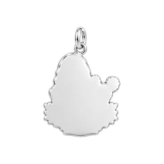 Tea Time with Grandma Charm Bracelet – Personalized Nana Gift – back of the charm, engraving area