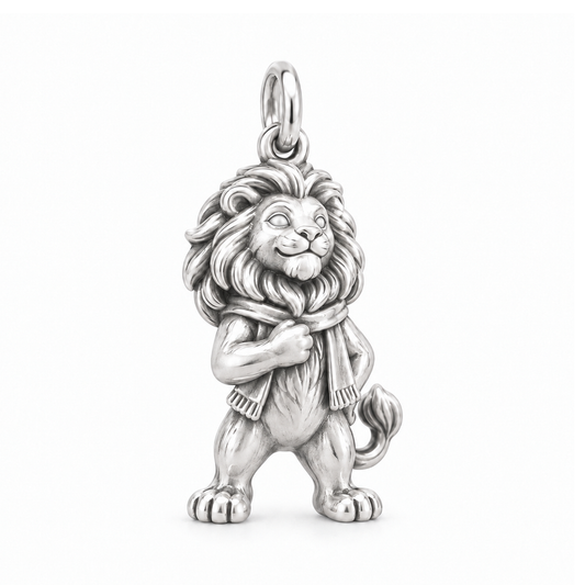 Team Spirit Lion Charm — Silver | charm-topics-remaining-444-2026-09-14 | topic-045