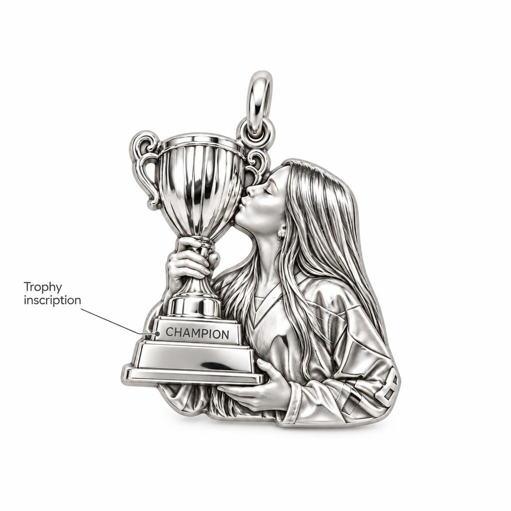 The Moment of Victory Charm Bracelet – Personalized Photo Upload Gift – personalization guide
